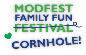 MODFEST Cornhole logo